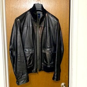 Banana Republic Leather Bomber Jacket (2008)
